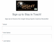 Sign Up for the Insight Group Coaches Newsletter